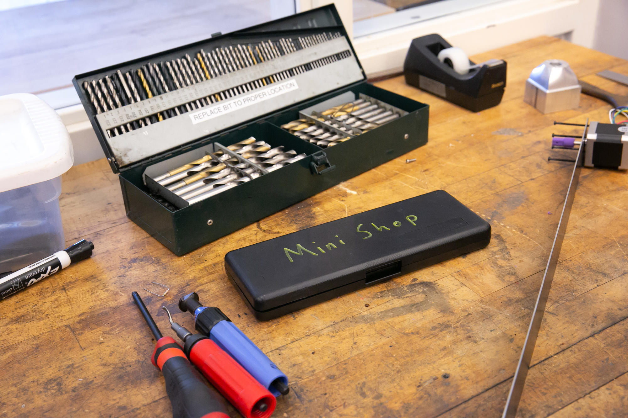 The Mini Shop Bit Storage